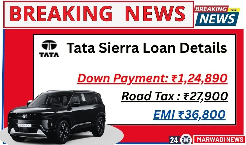 Tata Sierra Top Model EMI