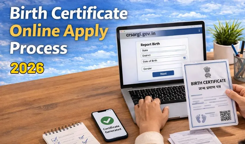 2026 Birth Certificate Online Apply
