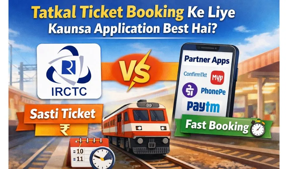 Best App For Tatkal Ticket